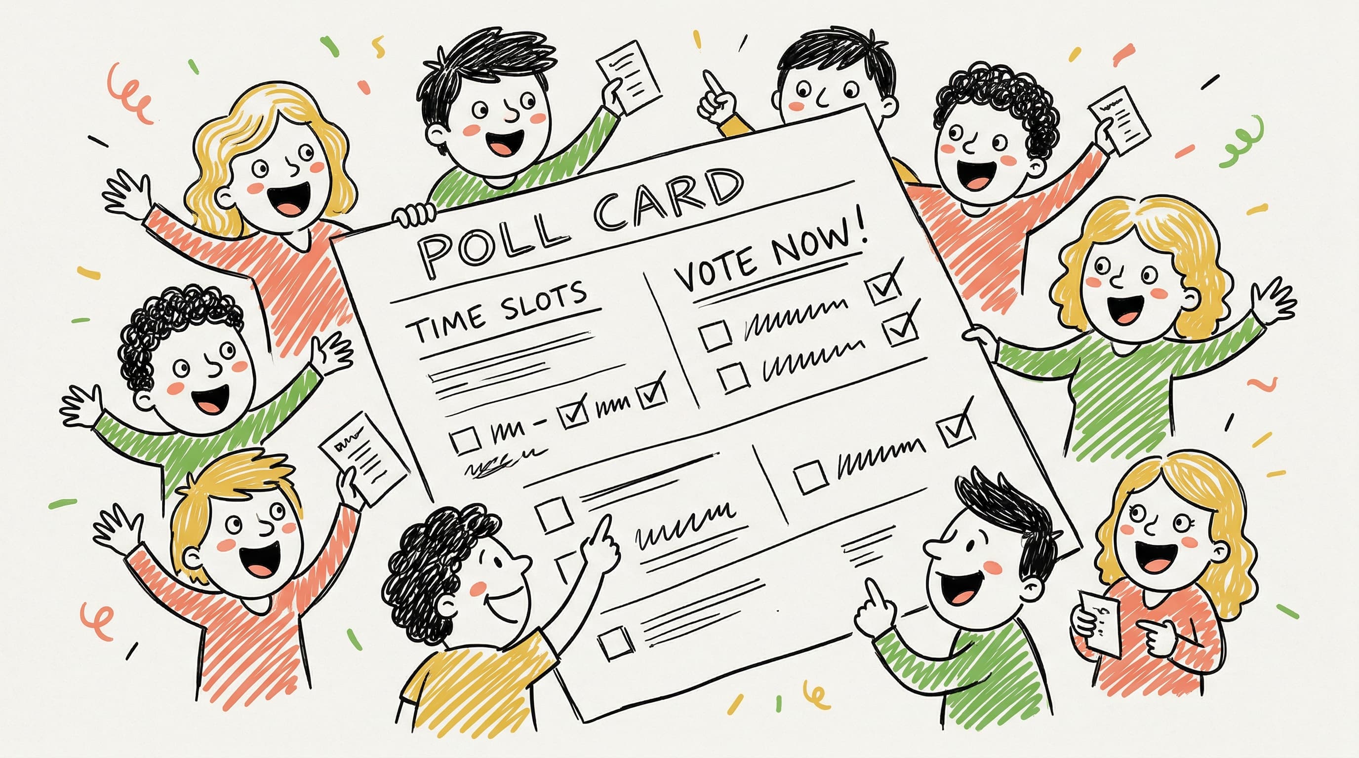 How to Run a Group Availability Poll That Reaches a Decision